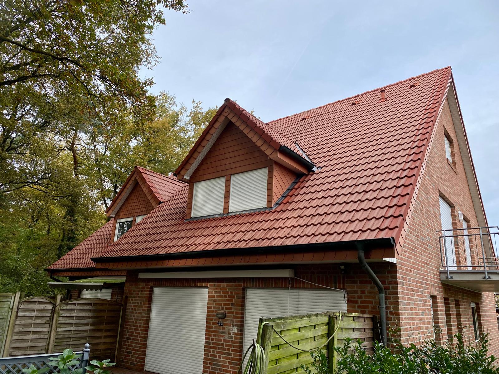 Gereinigtes Dach in Schwartenpohl &ndash; wie neu.